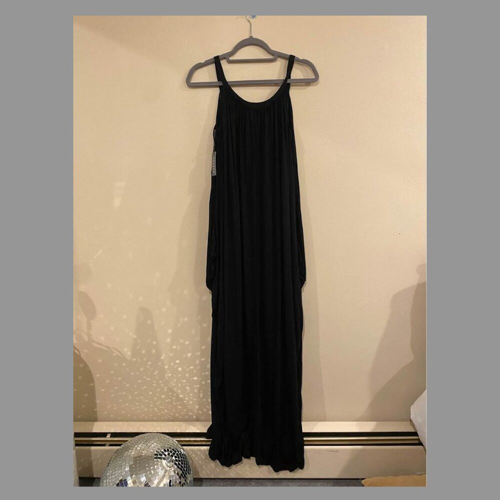 VELVET By Graham & Spencer Long Black Dress
